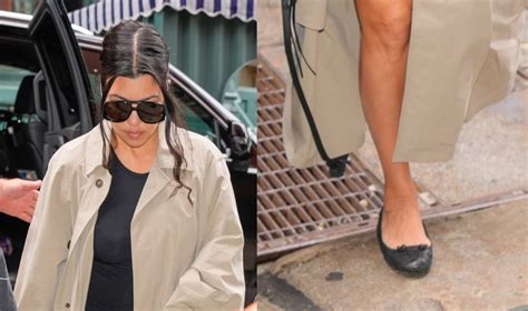 Kourtney Kardashian's Flats Are the Antithesis of Trendy 